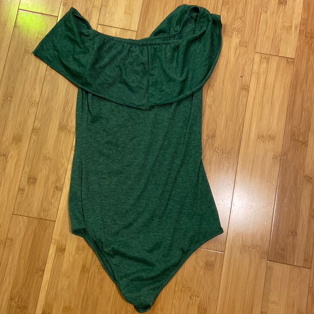 Green bodysuit